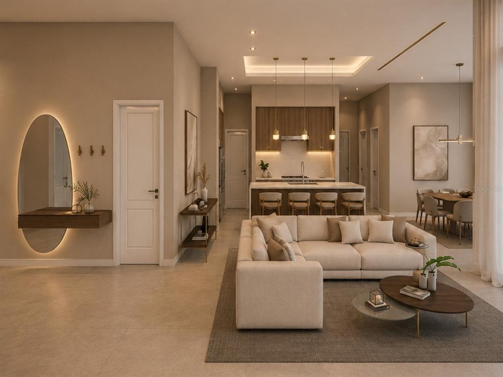 GREAT ROOM/KITCHEN/DINING ROOM