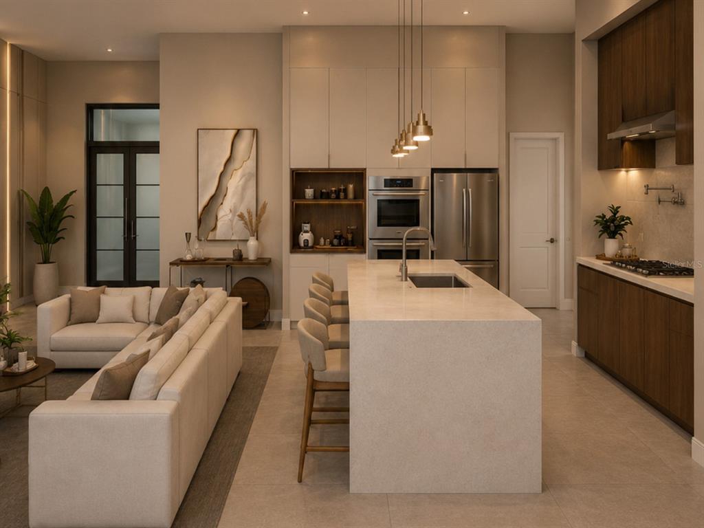 GREAT ROOM/KITCHEN