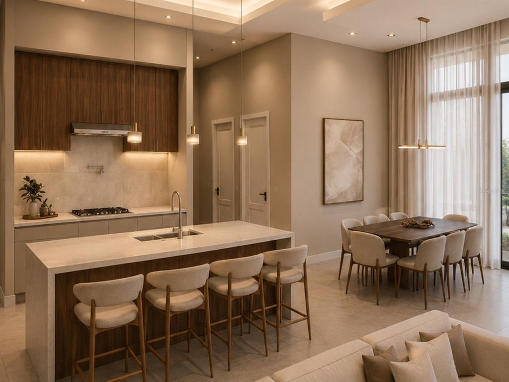 KITCHEN & DINING ROOM