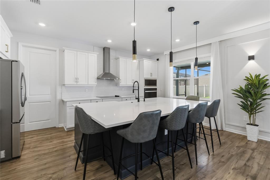 Gourmet Kitchen with expansive Island