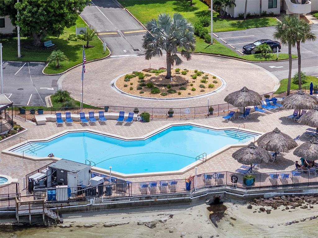 Waterfront pool