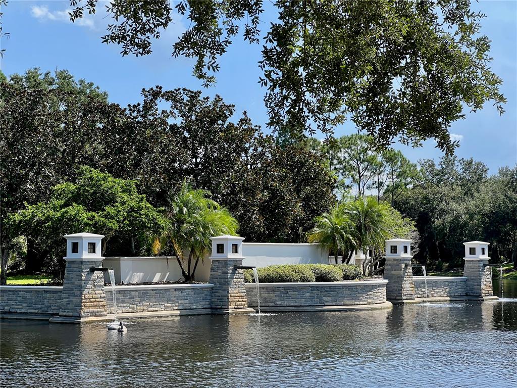 Entrance into the Gated Community of Waterchase