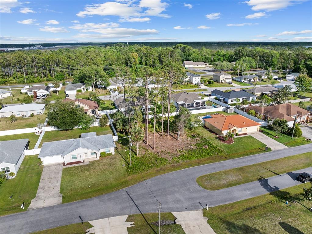 Mid-Altitude Drone View