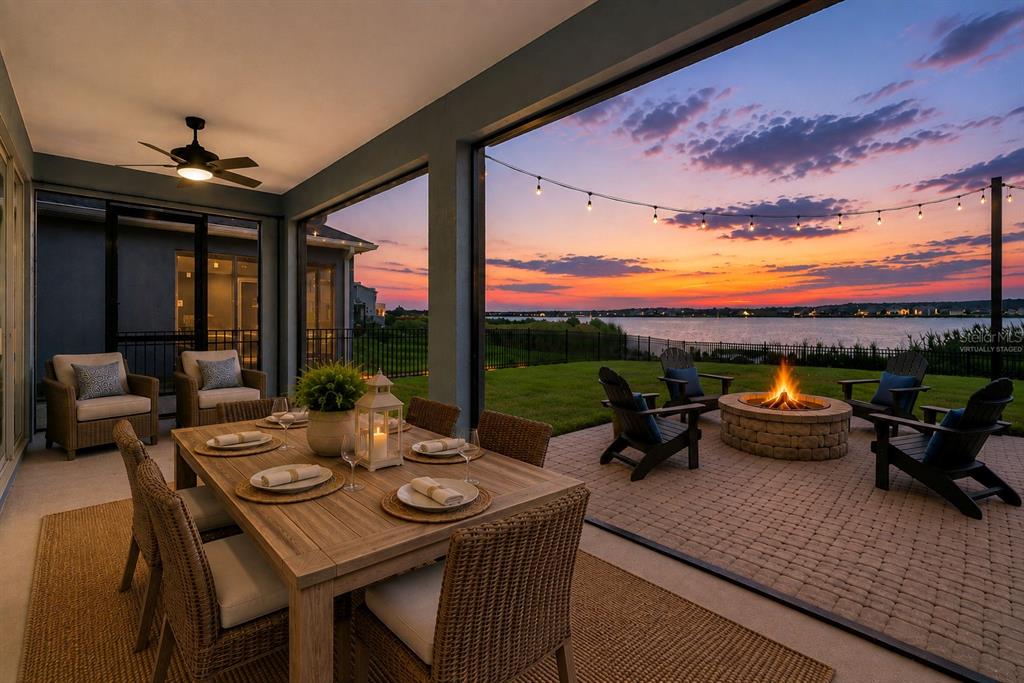Enjoy stunning sunsets every evening!