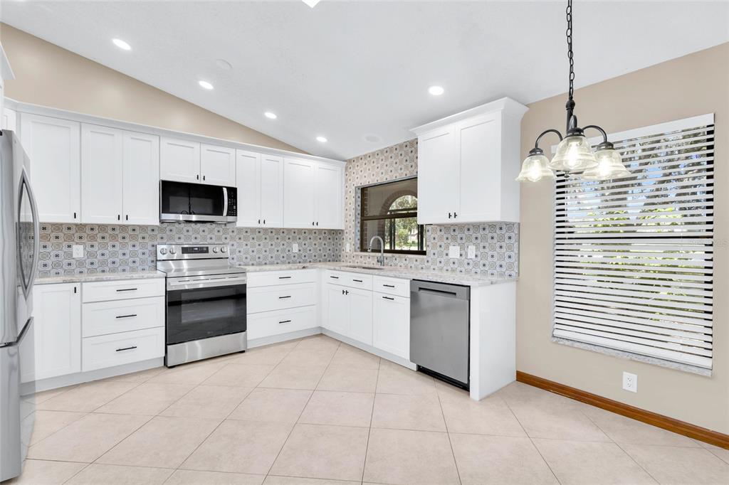 Newly remodeled kitchen