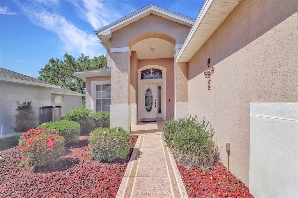 covered front entry