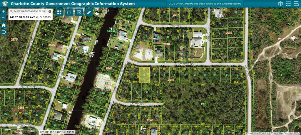 Property for sale at 14187 GABLES AVENUE, PORT CHARLOTTE, FL, 33953