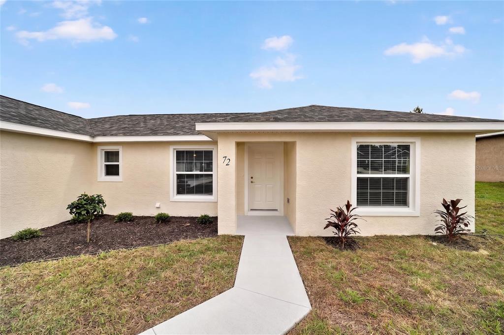 Check out the enhanced landscaping and new roof color