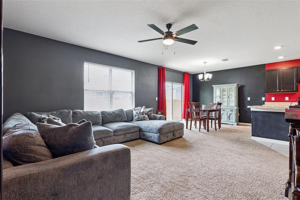 Kitchen + family roon