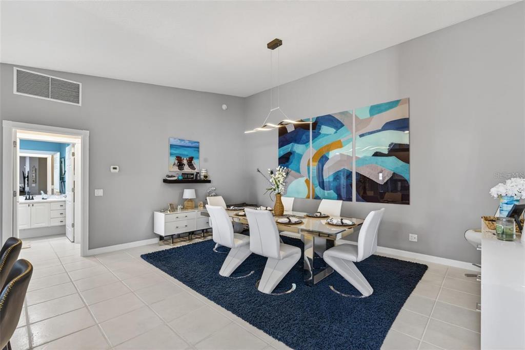 Dining area.