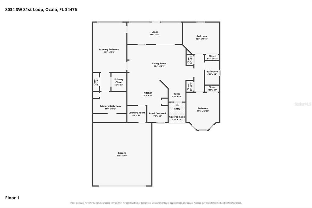 Property for sale at 8034 SW 81ST LOOP, OCALA, FL, 34476