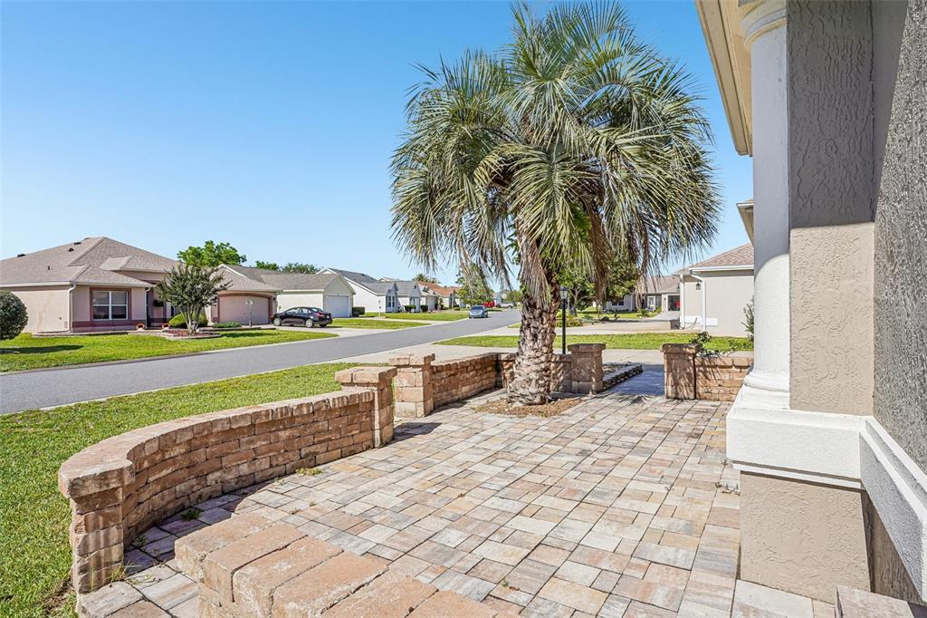 Front Paver Patio