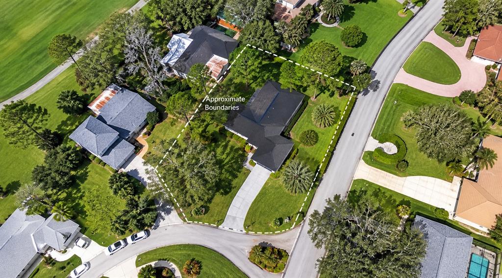 arial picture aprox boundaries