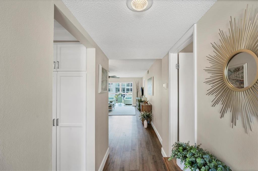 Light and bright entry