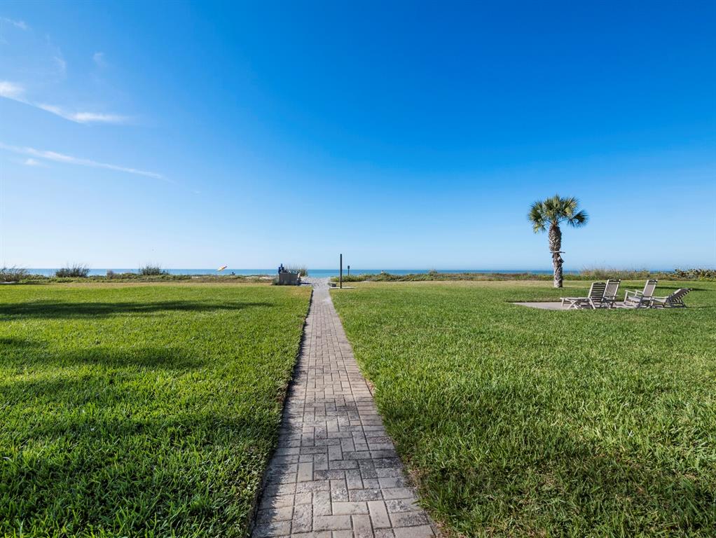 Walk out directly from your screened in porch to this gorgeous stretch of beach!