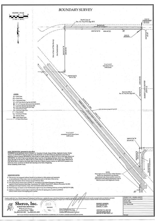 Property for sale at PANTHER PARKWAY, SEBRING, FL, 33870
