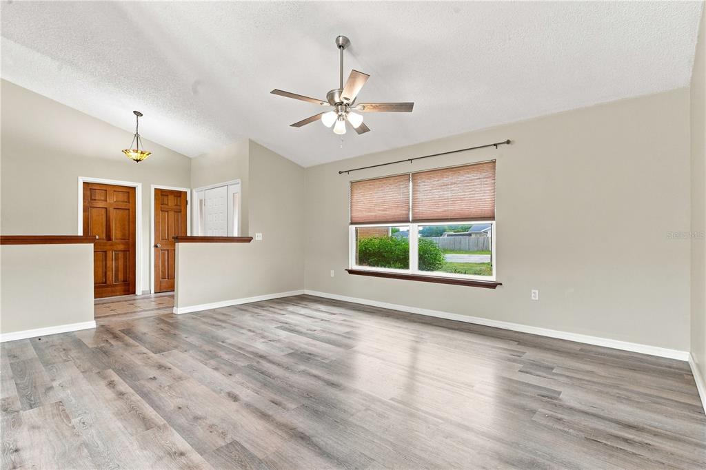 Foyer and Living Room