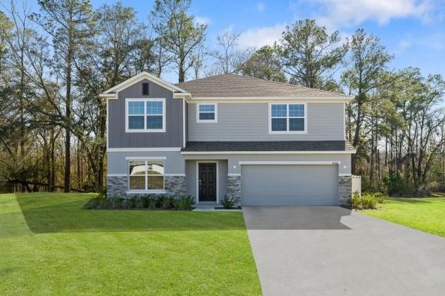 Model home - actual features may vary.