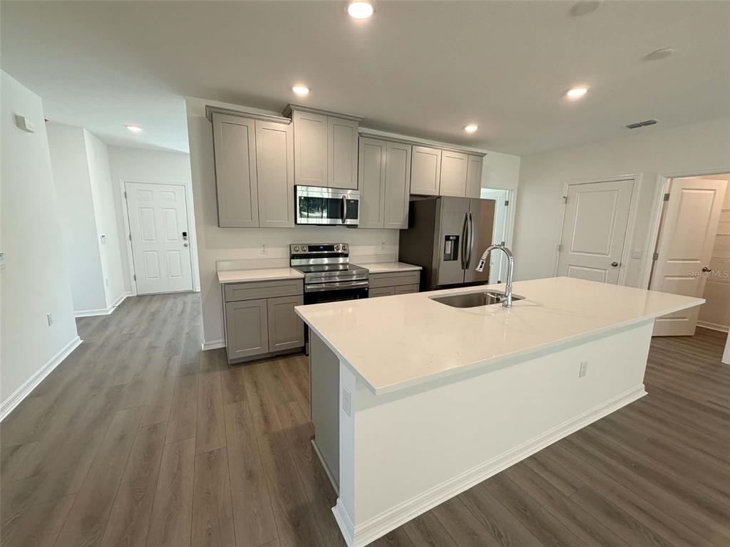 Model home - actual features may vary.