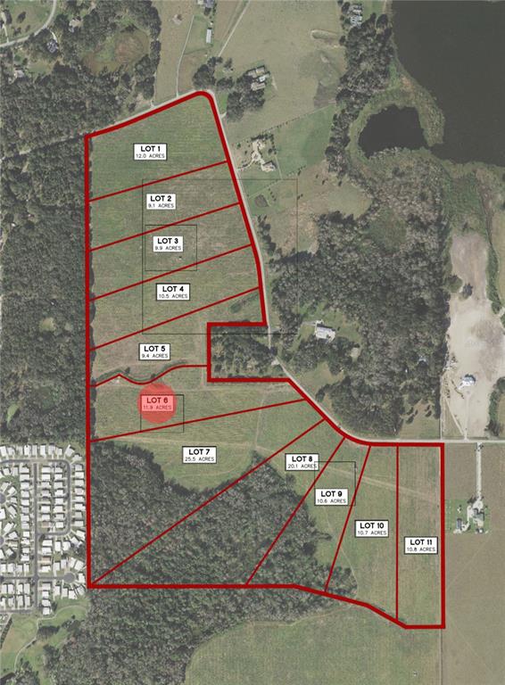 Property for sale at BAYHEAD ROAD Lot 6, DADE CITY, FL, 33523