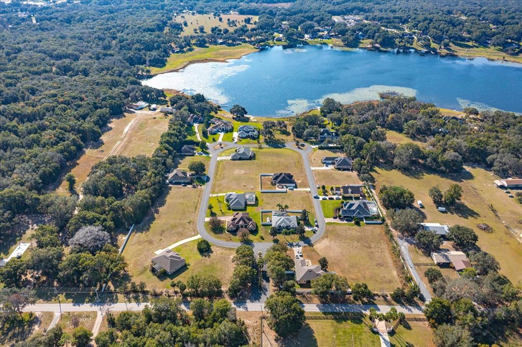 Aerial View from Entrance of Lake Myrtle Breezes, Fruitland Park