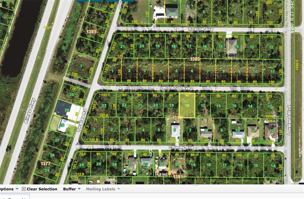 Property for sale at 23485 WINTHROB AVENUE, PUNTA GORDA, FL, 33980