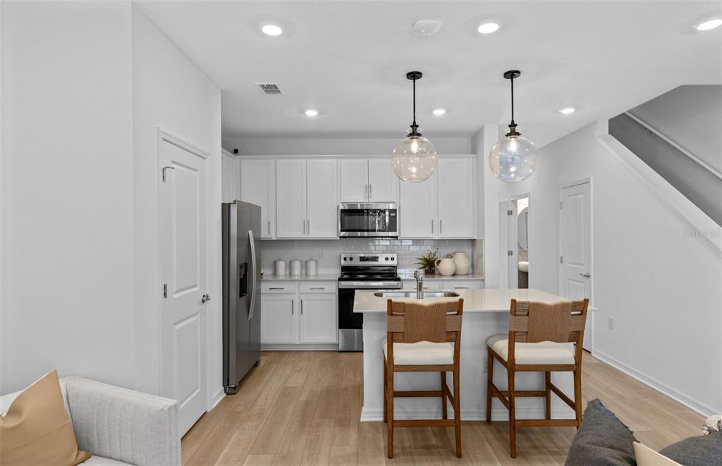 Model Home Design Only. Pictures and furnishings are for illustrative purposes only. Elevations, colors and options may vary. Furniture is for model home staging only.
