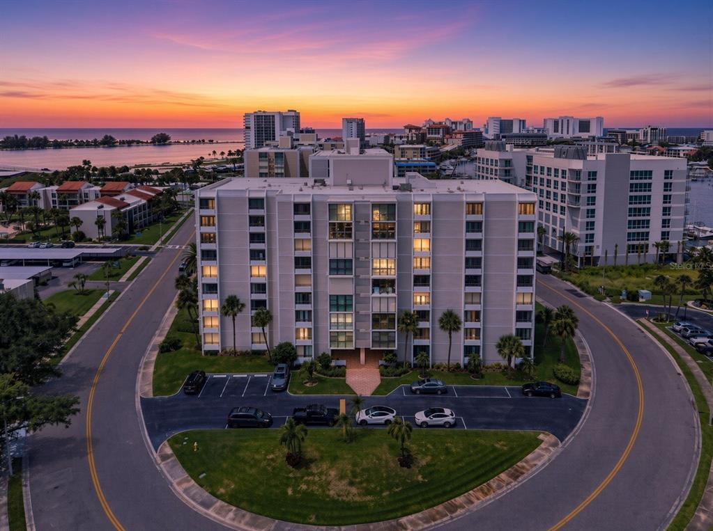 Aerial Sunset