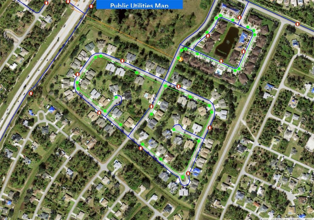 Public Utilities Map