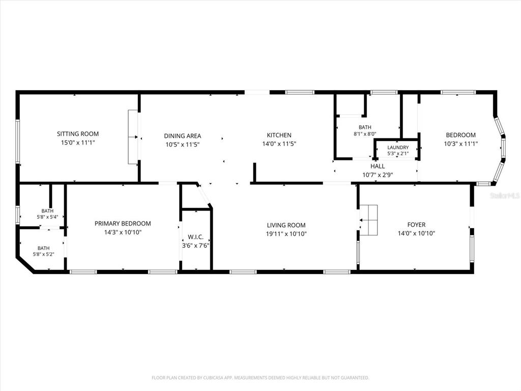 Floorplan of 6324 Sparrow Ln