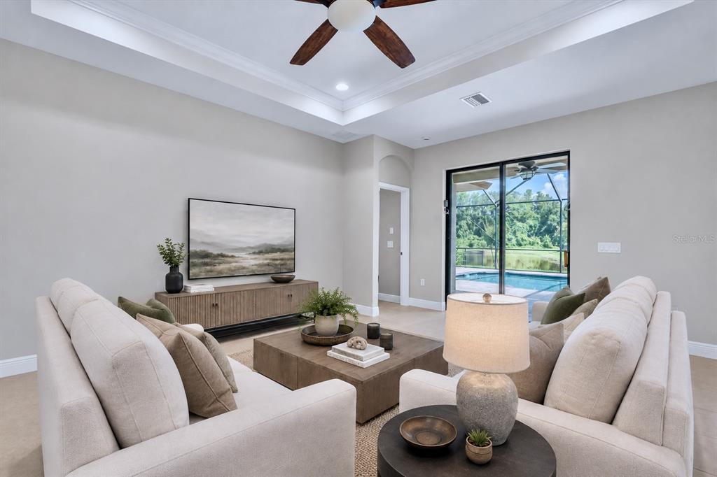 Light-Filled Living Area