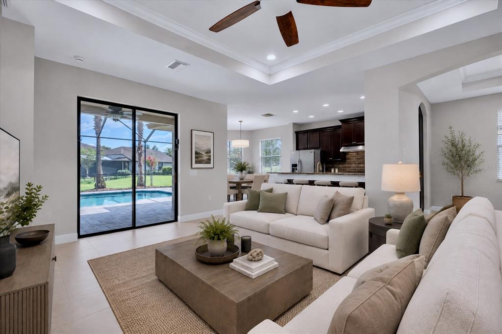 Beautifully Appointed Living Area