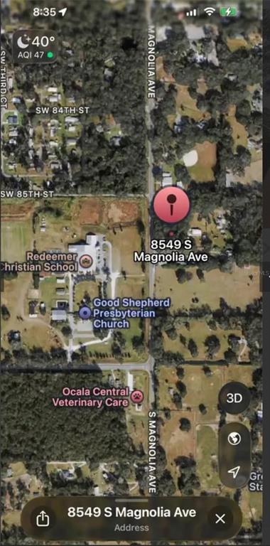 Property for sale at 8549 S MAGNOLIA AVENUE, OCALA, FL, 34476