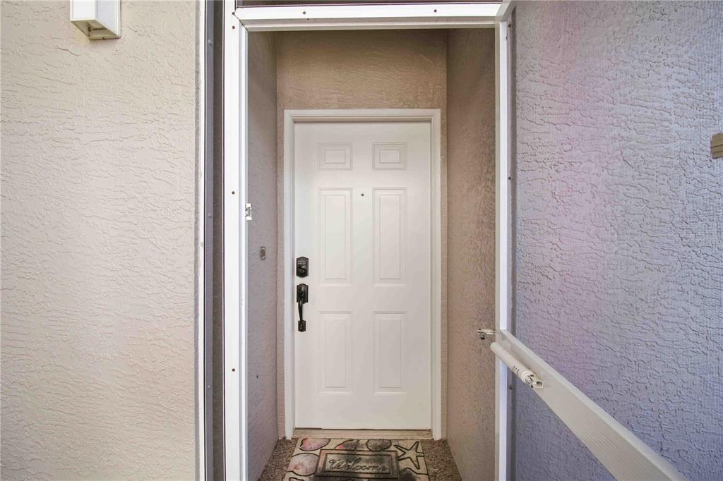 Screened Entrance