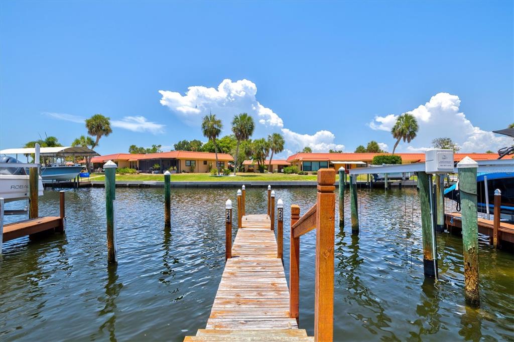 Deeded boat slip