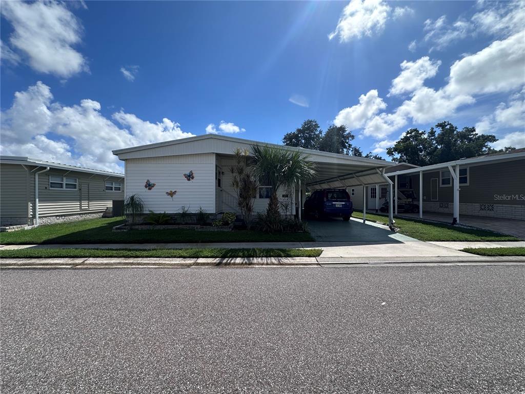 Front of home facing North