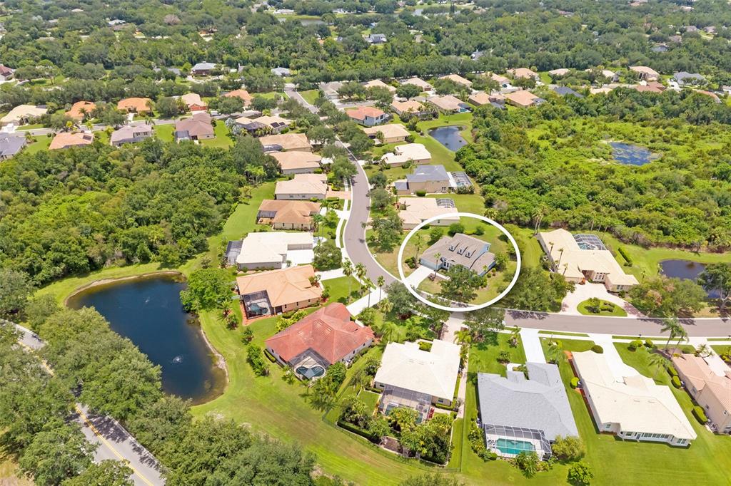 1111 Brambling CT, Bradenton, FL 34212 is surrounded by lush tropical landscaping and nature preserve, perfect to enjoy all the frequent Florida wildlife, including deer