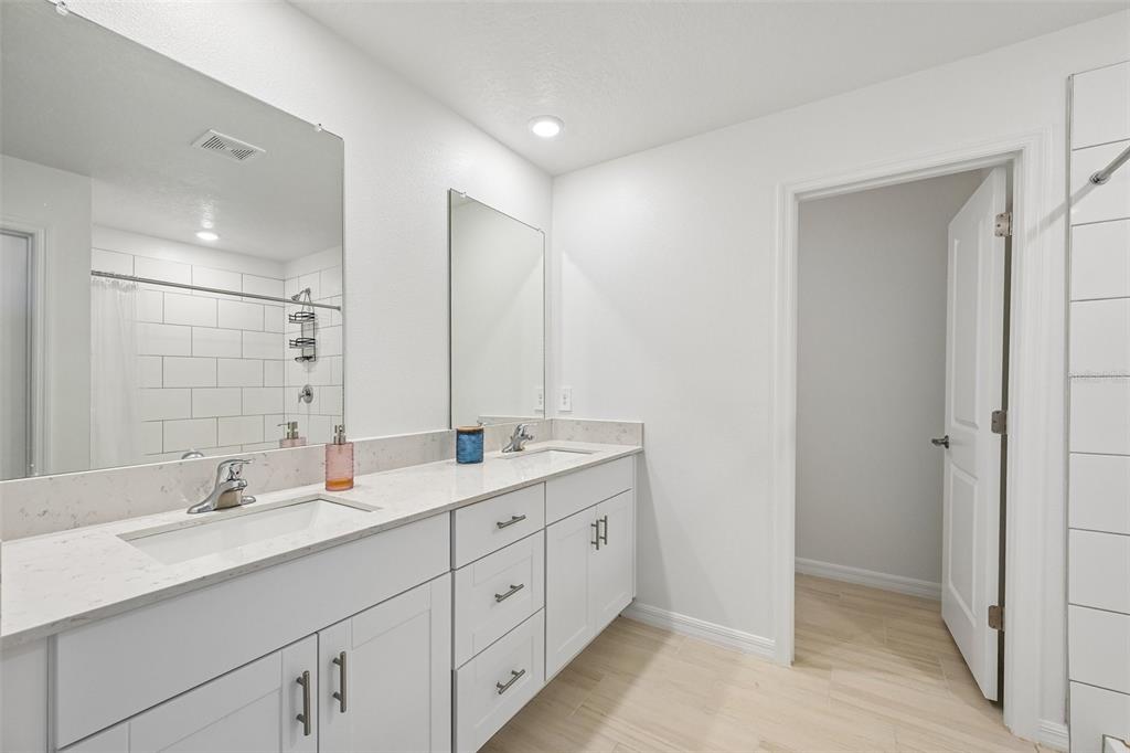 Primary Bath with Privacy Door