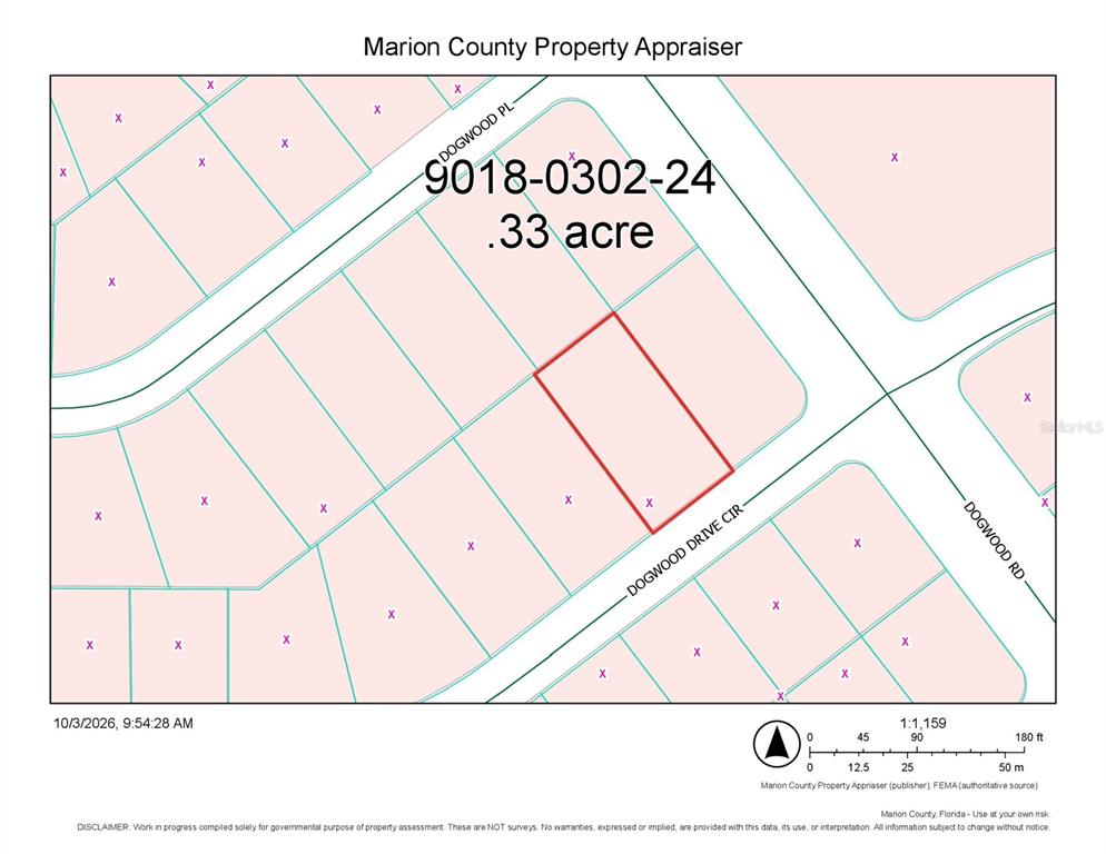 Property for sale at TBD DOGWOOD DRIVE CIRCLE, OCALA, FL, 34472