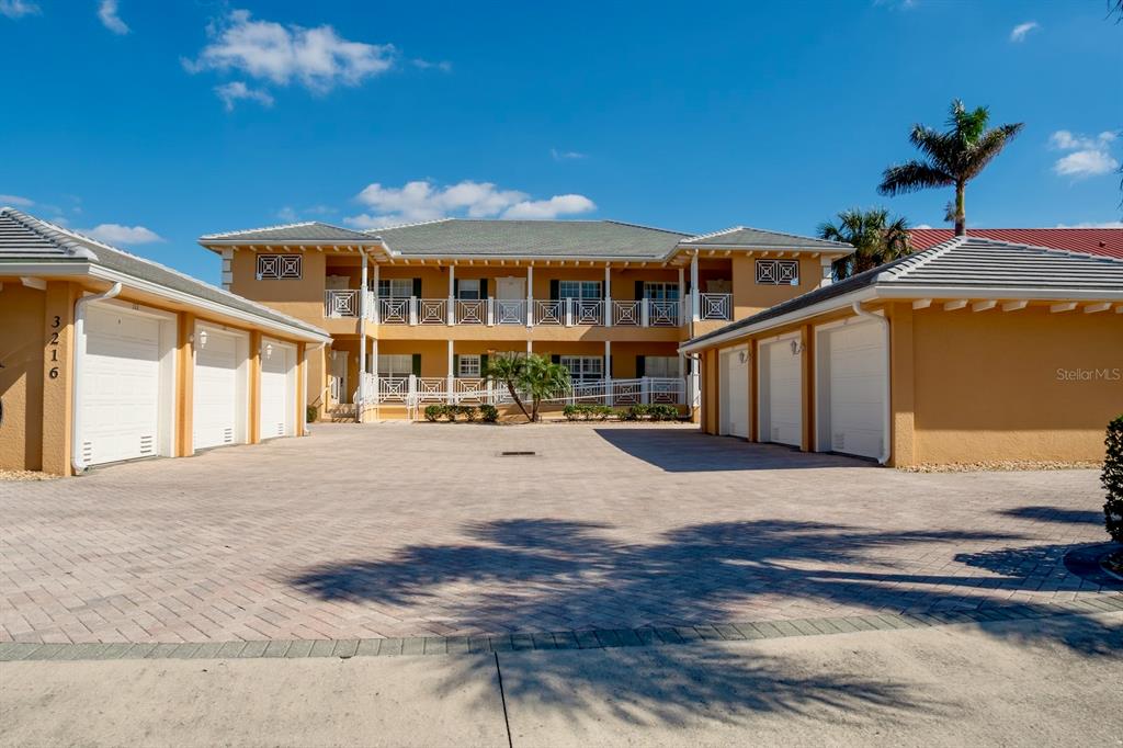 Top floor end unit on left