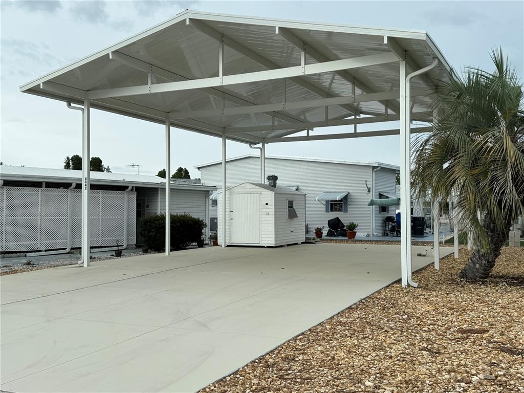 R.V. Lot with Shed
