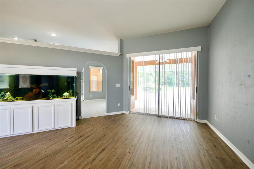 Living Area to Slider to Pool