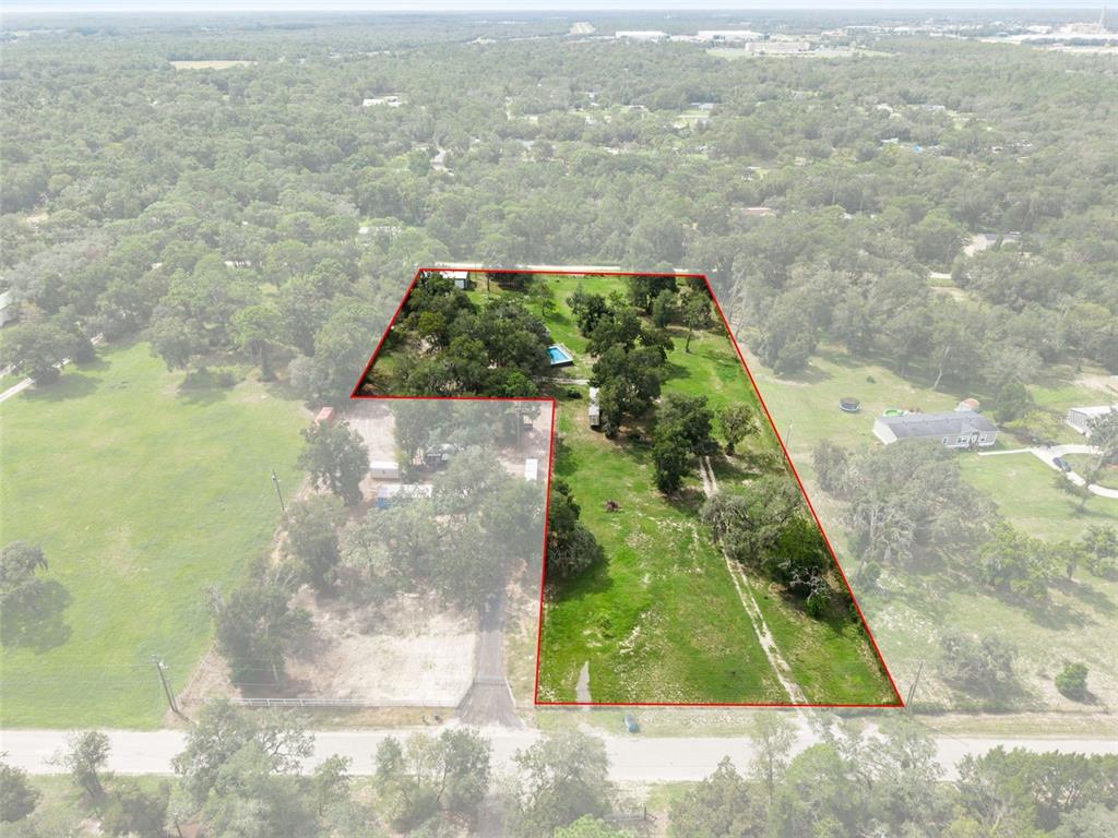 Aerial view 3.46 acres