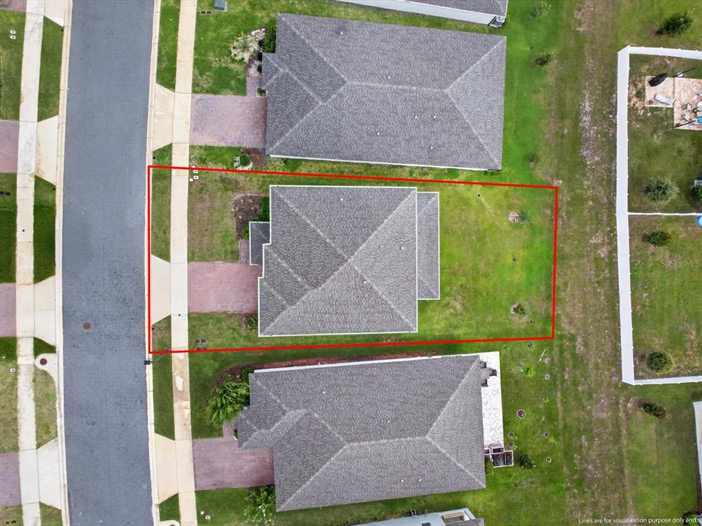 Aereal view of your lot