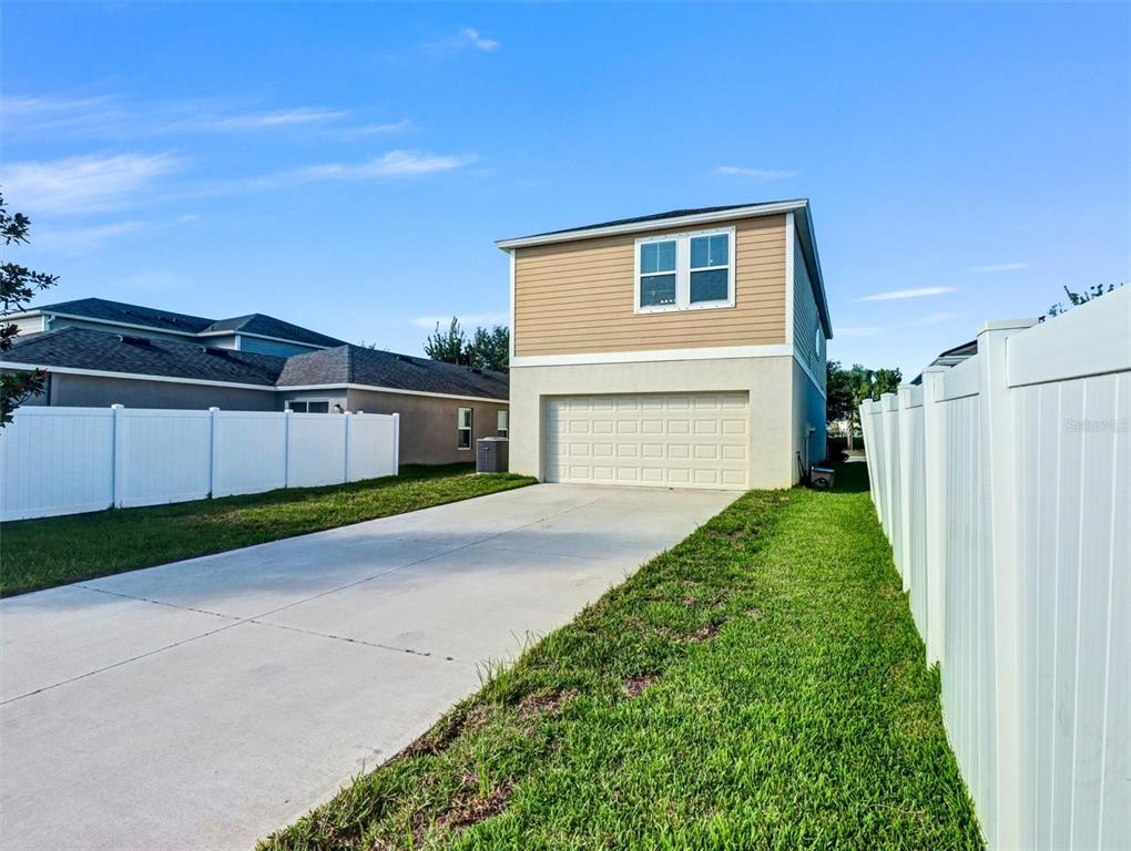 Rear Garage