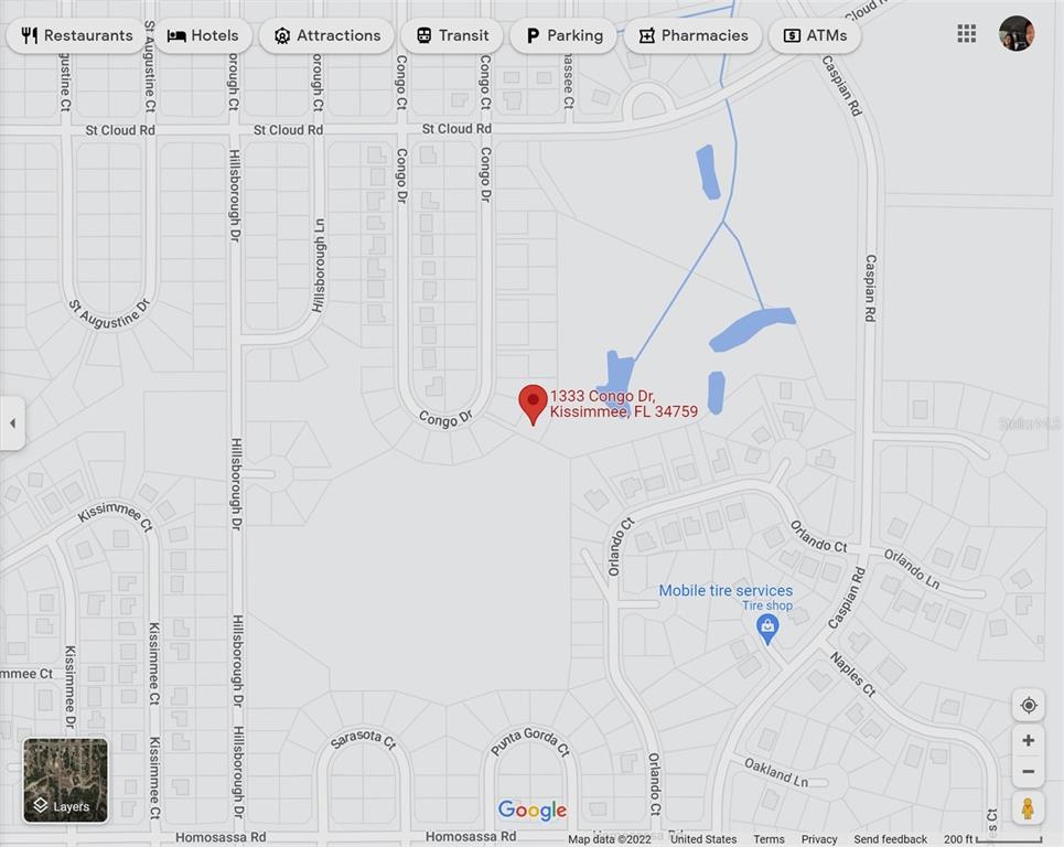 Property for sale at 1333 CONGO DRIVE, POINCIANA, FL, 34759