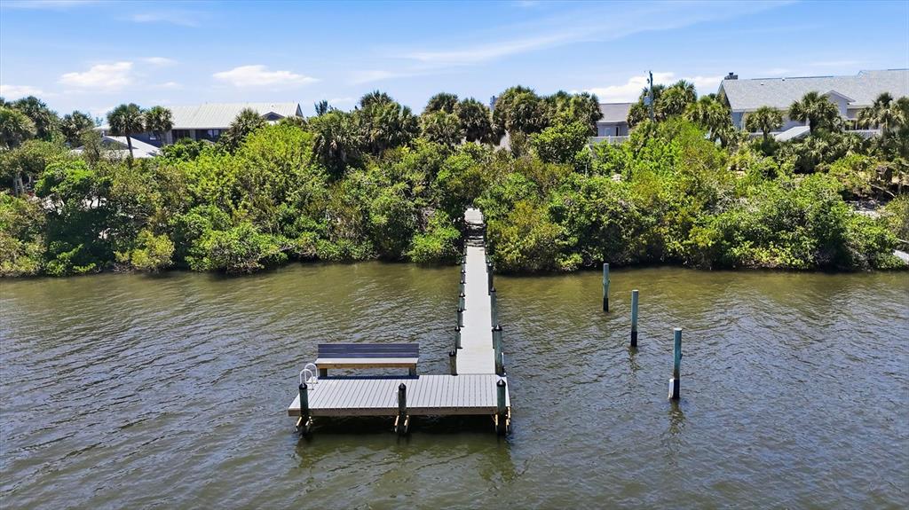 Enjoy watching the boats cruise along from your newer dock on the Bay