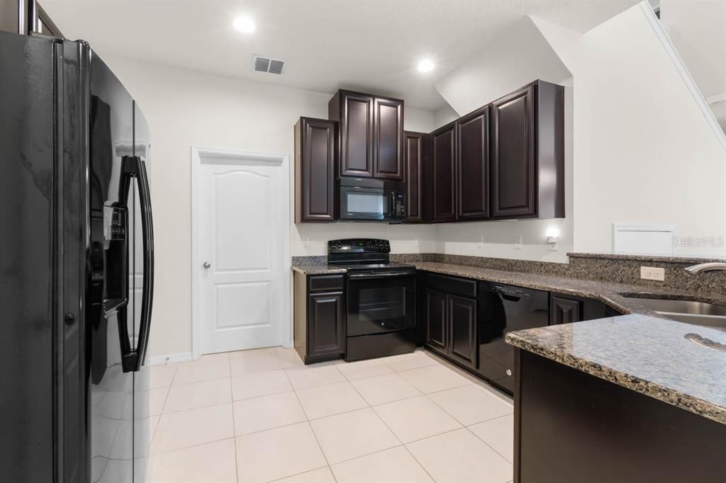 Kitchen with Granite Counter tops
