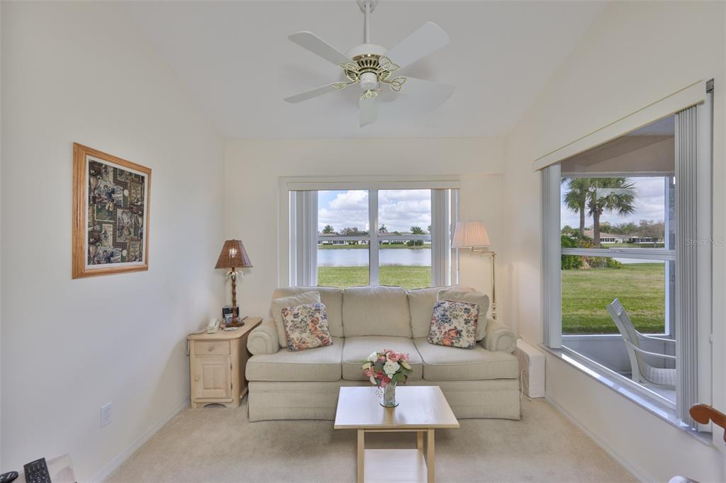 LOOK AT THE GREAT VIEW FROM THE OFFICE/DEN, PERFECT FOR YOUR WORKSPACE OF READING ROOM.