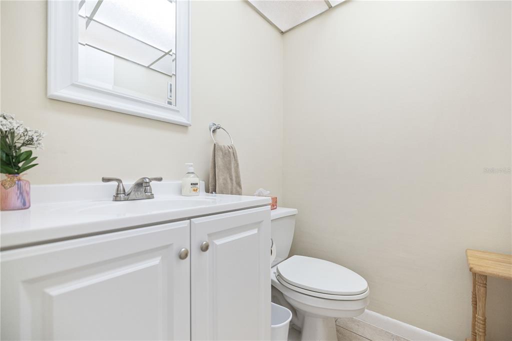 Half Bath in front of